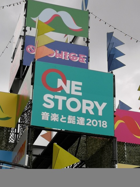 音楽と髭達2018記念撮影スペース画像