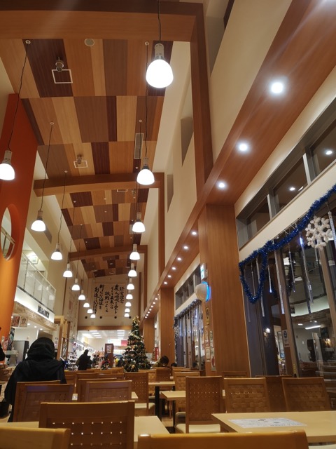 新潟県道の駅南蒲ただいまーとフードコート画像